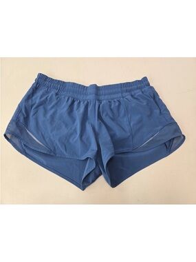 Lululemon Hotty Hot Short II  2.5” Blue Size 6 Womens LOOSE ELASTIC